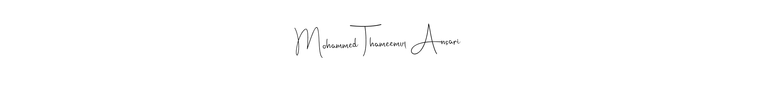 Best and Professional Signature Style for Mohammed Thameemul Ansari. Andilay-7BmLP Best Signature Style Collection. Mohammed Thameemul Ansari signature style 4 images and pictures png