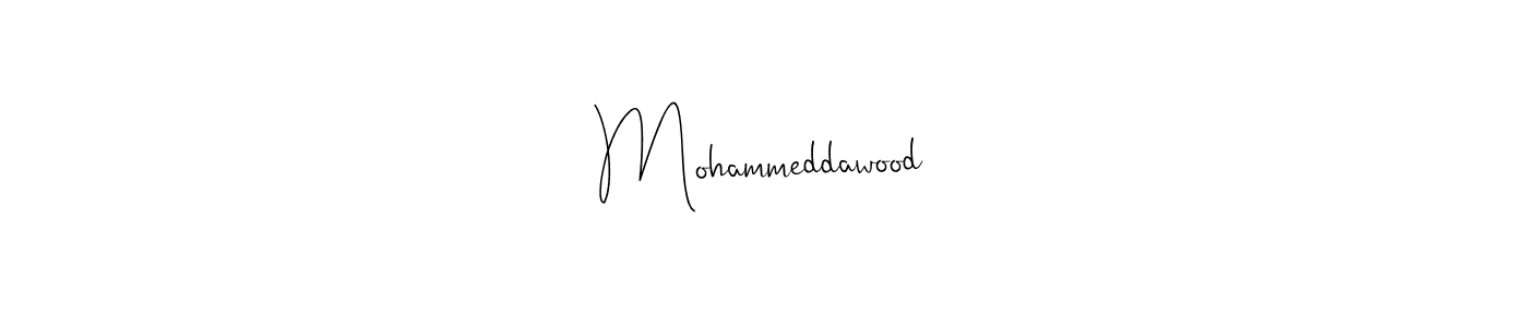 The best way (Andilay-7BmLP) to make a short signature is to pick only two or three words in your name. The name Mohammeddawood include a total of six letters. For converting this name. Mohammeddawood signature style 4 images and pictures png