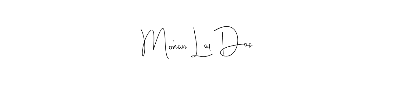 How to make Mohan Lal Das signature? Andilay-7BmLP is a professional autograph style. Create handwritten signature for Mohan Lal Das name. Mohan Lal Das signature style 4 images and pictures png