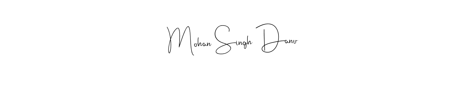 Here are the top 10 professional signature styles for the name Mohan Singh Danu. These are the best autograph styles you can use for your name. Mohan Singh Danu signature style 4 images and pictures png