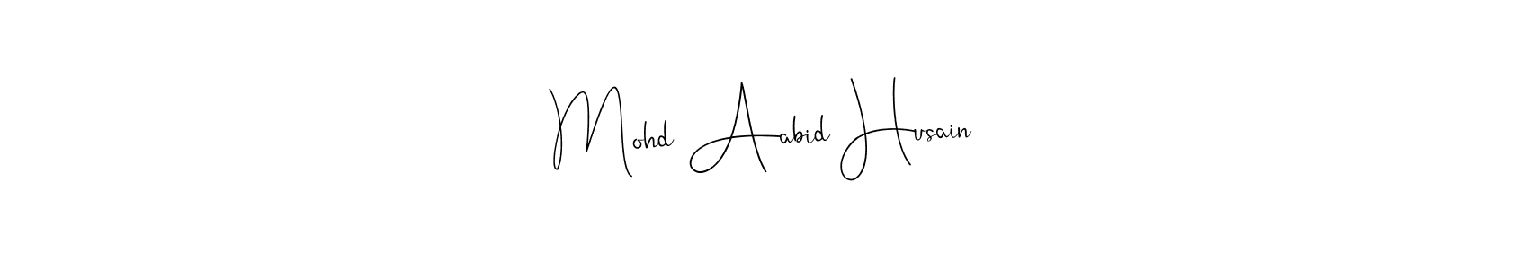 Similarly Andilay-7BmLP is the best handwritten signature design. Signature creator online .You can use it as an online autograph creator for name Mohd Aabid Husain. Mohd Aabid Husain signature style 4 images and pictures png