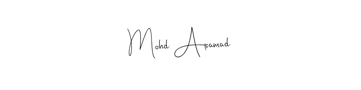 Here are the top 10 professional signature styles for the name Mohd Alsamad. These are the best autograph styles you can use for your name. Mohd Alsamad signature style 4 images and pictures png