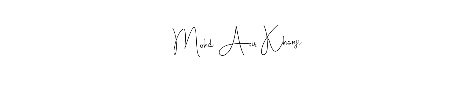 Similarly Andilay-7BmLP is the best handwritten signature design. Signature creator online .You can use it as an online autograph creator for name Mohd Asif Khanji. Mohd Asif Khanji signature style 4 images and pictures png