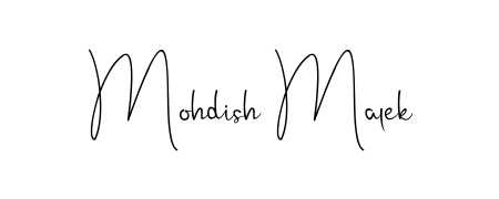 Create your official email sign-off with Mohdish Malek name in Andilay-7BmLP style. Crisp, clean, and perfectly legible across all screens. Mohdish Malek signature style 4 images and pictures png