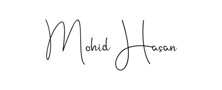 You should practise on your own different ways (Andilay-7BmLP) to write your name (Mohid Hasan) in signature. Don't let someone else do it for you. Mohid Hasan signature style 4 images and pictures png