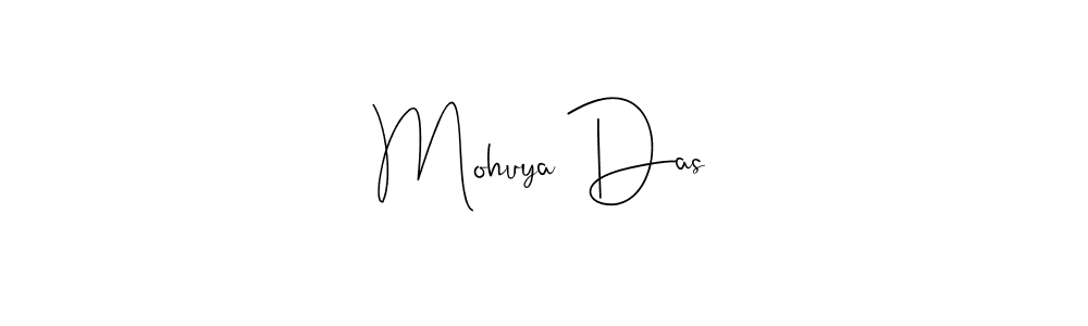 Also we have Mohuya Das name is the best signature style. Create professional handwritten signature collection using Andilay-7BmLP autograph style. Mohuya Das signature style 4 images and pictures png