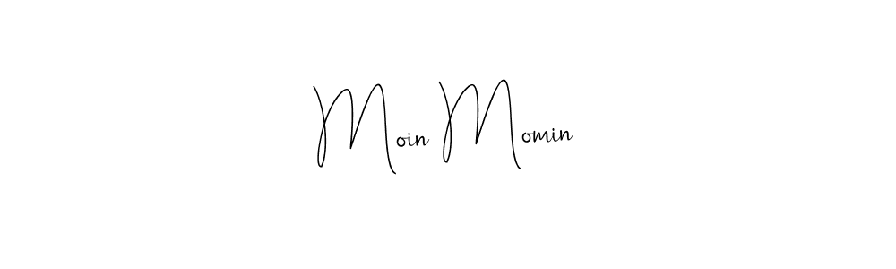 Moin Momin stylish signature style. Best Handwritten Sign (Andilay-7BmLP) for my name. Handwritten Signature Collection Ideas for my name Moin Momin. Moin Momin signature style 4 images and pictures png