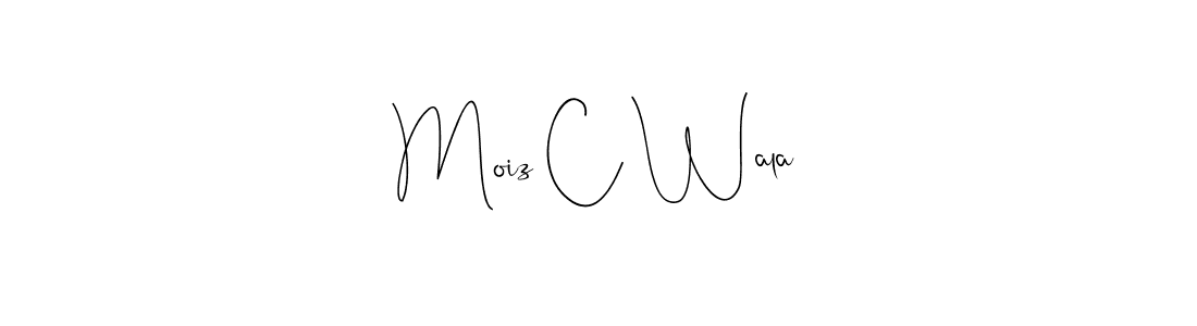 It looks lik you need a new signature style for name Moiz C Wala. Design unique handwritten (Andilay-7BmLP) signature with our free signature maker in just a few clicks. Moiz C Wala signature style 4 images and pictures png