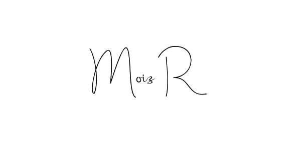 Here are the top 10 professional signature styles for the name Moiz R. These are the best autograph styles you can use for your name. Moiz R signature style 4 images and pictures png