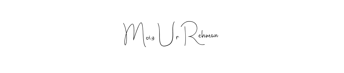 You can use this online signature creator to create a handwritten signature for the name Moiz Ur Rehman. This is the best online autograph maker. Moiz Ur Rehman signature style 4 images and pictures png