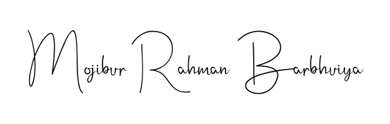 Also we have Mojibur Rahman Barbhuiya name is the best signature style. Create professional handwritten signature collection using Andilay-7BmLP autograph style. Mojibur Rahman Barbhuiya signature style 4 images and pictures png