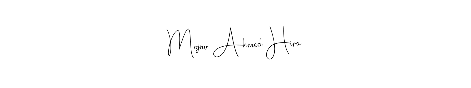 You should practise on your own different ways (Andilay-7BmLP) to write your name (Mojnu Ahmed Hira) in signature. don't let someone else do it for you. Mojnu Ahmed Hira signature style 4 images and pictures png