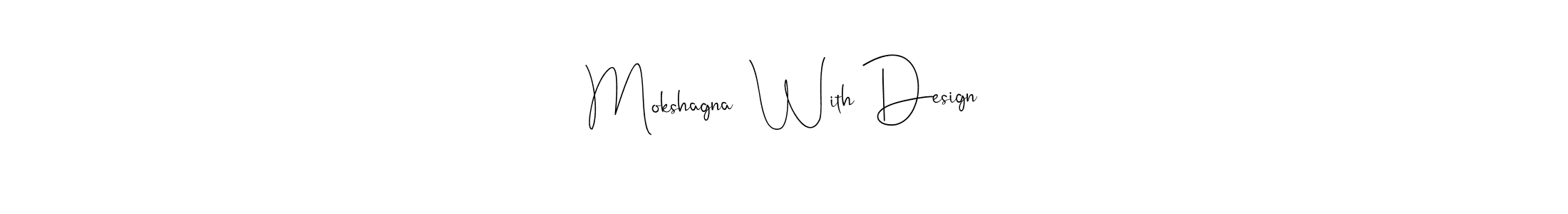 Here are the top 10 professional signature styles for the name Mokshagna  With Design. These are the best autograph styles you can use for your name. Mokshagna  With Design signature style 4 images and pictures png