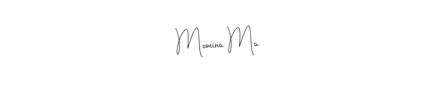 Make a beautiful signature design for name Momina Ma♥️. Use this online signature maker to create a handwritten signature for free. Momina Ma♥️ signature style 4 images and pictures png