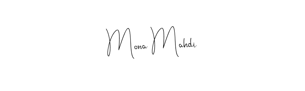 Best and Professional Signature Style for Mona Mahdi. Andilay-7BmLP Best Signature Style Collection. Mona Mahdi signature style 4 images and pictures png