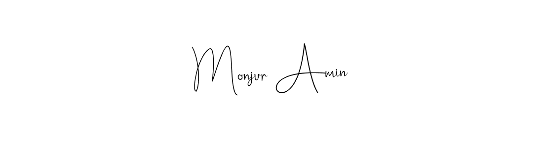 You can use this online signature creator to create a handwritten signature for the name Monjur Amin. This is the best online autograph maker. Monjur Amin signature style 4 images and pictures png