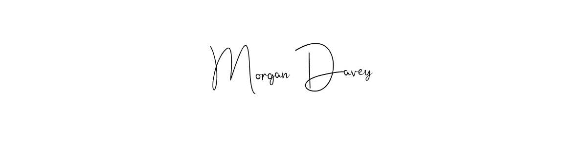 Use a signature maker to create a handwritten signature online. With this signature software, you can design (Andilay-7BmLP) your own signature for name Morgan Davey. Morgan Davey signature style 4 images and pictures png
