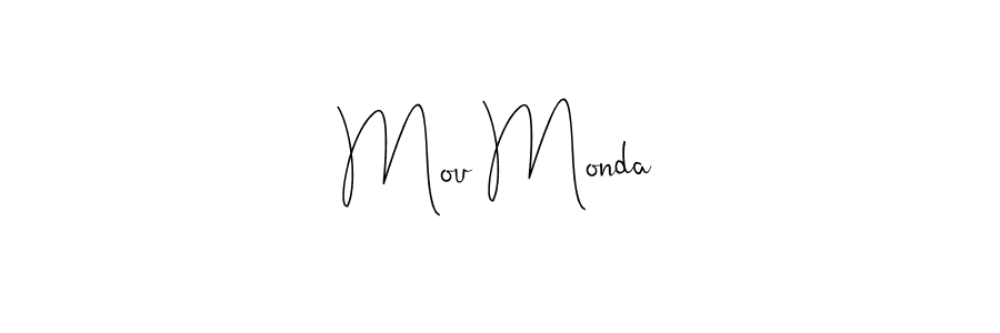 How to Draw Mou Monda signature style? Andilay-7BmLP is a latest design signature styles for name Mou Monda. Mou Monda signature style 4 images and pictures png