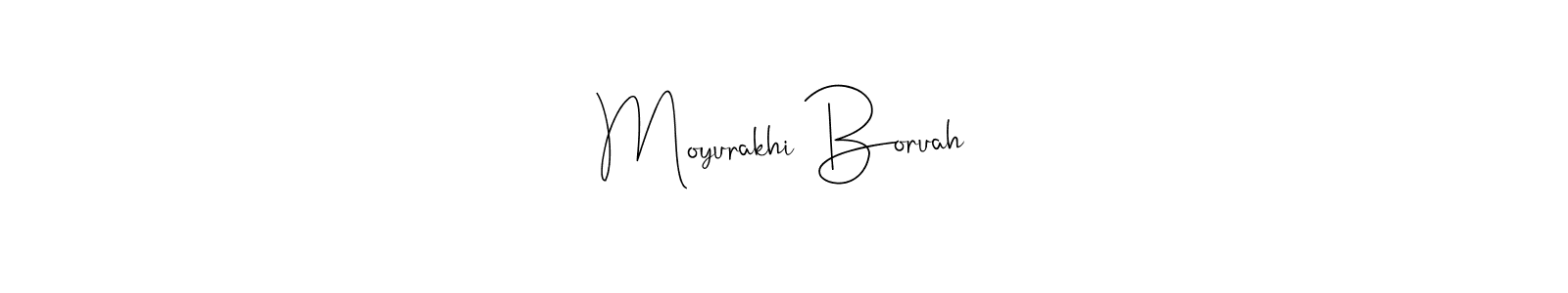 Also we have Moyurakhi Boruah name is the best signature style. Create professional handwritten signature collection using Andilay-7BmLP autograph style. Moyurakhi Boruah signature style 4 images and pictures png