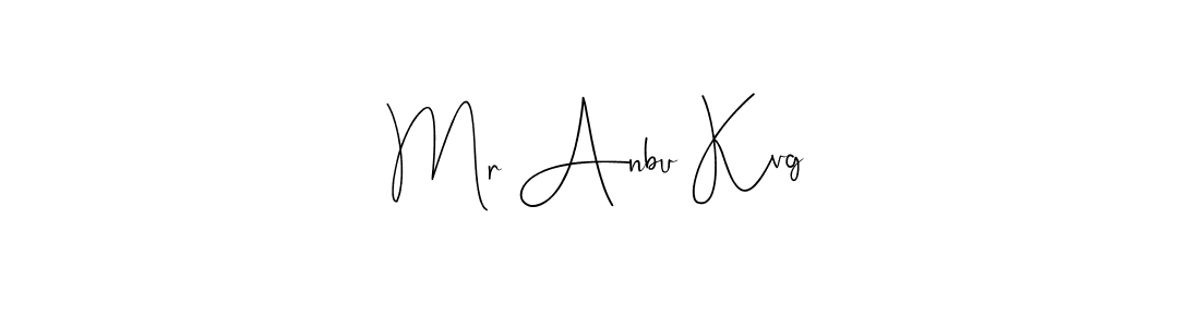 Make a beautiful signature design for name Mr Anbu Kvg. With this signature (Andilay-7BmLP) style, you can create a handwritten signature for free. Mr Anbu Kvg signature style 4 images and pictures png