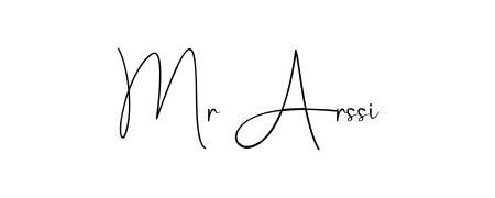 The Andilay-7BmLP lettering style adds unique flourish to name Mr Arssi. Stand out with a custom digital autograph made in seconds. Mr Arssi signature style 4 images and pictures png