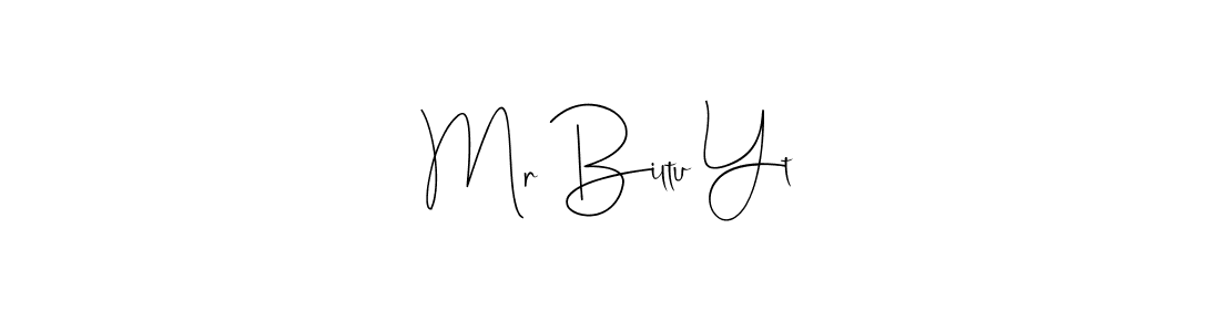 This is the best signature style for the Mr Biltu Yt name. Also you like these signature font (Andilay-7BmLP). Mix name signature. Mr Biltu Yt signature style 4 images and pictures png