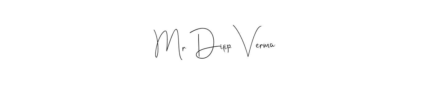 Make a beautiful signature design for name Mr Dilip Verma. Use this online signature maker to create a handwritten signature for free. Mr Dilip Verma signature style 4 images and pictures png