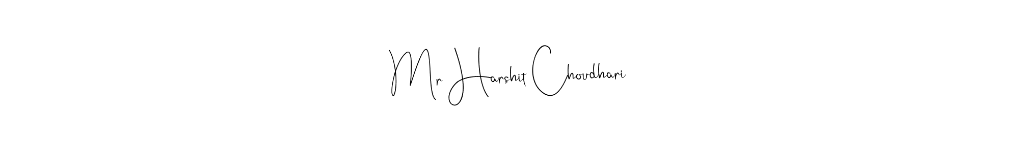You can use this online signature creator to create a handwritten signature for the name Mr Harshit Choudhari. This is the best online autograph maker. Mr Harshit Choudhari signature style 4 images and pictures png