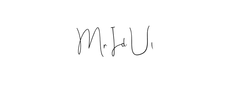 How to Draw Mr Id Ul signature style? Andilay-7BmLP is a latest design signature styles for name Mr Id Ul. Mr Id Ul signature style 4 images and pictures png