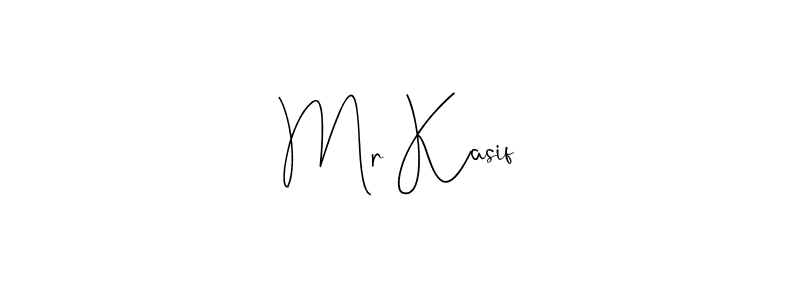Design your own signature with our free online signature maker. With this signature software, you can create a handwritten (Andilay-7BmLP) signature for name Mr Kasif. Mr Kasif signature style 4 images and pictures png