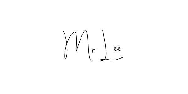 if you are searching for the best signature style for your name Mr Lee. so please give up your signature search. here we have designed multiple signature styles  using Andilay-7BmLP. Mr Lee signature style 4 images and pictures png