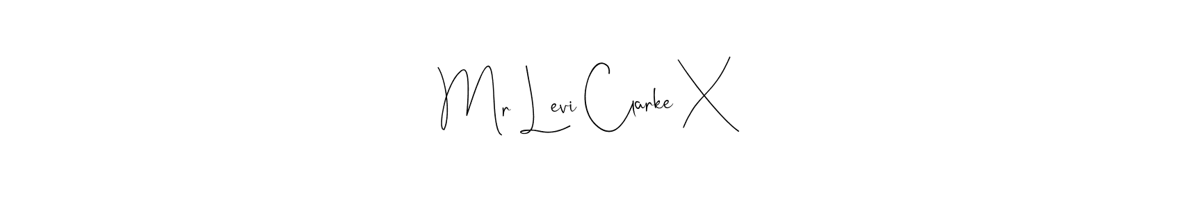 Also You can easily find your signature by using the search form. We will create Mr Levi Clarke X ;) name handwritten signature images for you free of cost using Andilay-7BmLP sign style. Mr Levi Clarke X ;) signature style 4 images and pictures png