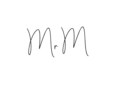 The best way (Andilay-7BmLP) to make a short signature is to pick only two or three words in your name. The name Mr M include a total of six letters. For converting this name. Mr M signature style 4 images and pictures png