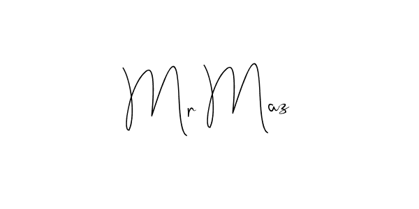 Andilay-7BmLP is a professional signature style that is perfect for those who want to add a touch of class to their signature. It is also a great choice for those who want to make their signature more unique. Get Mr Maz name to fancy signature for free. Mr Maz signature style 4 images and pictures png