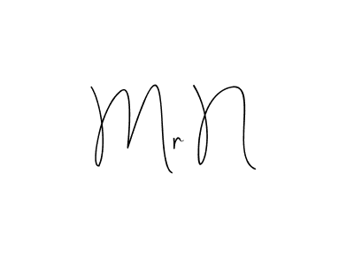 Also we have Mr N name is the best signature style. Create professional handwritten signature collection using Andilay-7BmLP autograph style. Mr N signature style 4 images and pictures png