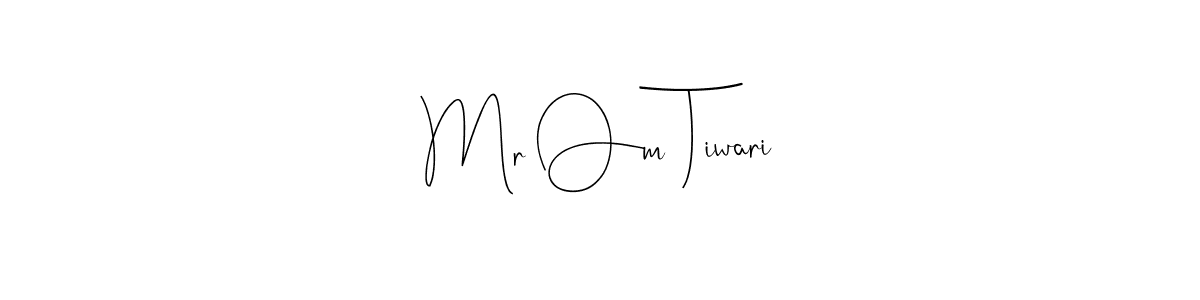 Similarly Andilay-7BmLP is the best handwritten signature design. Signature creator online .You can use it as an online autograph creator for name Mr Om Tiwari. Mr Om Tiwari signature style 4 images and pictures png