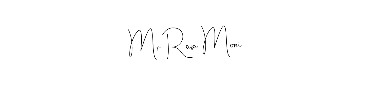 See photos of Mr Rafa Moni official signature by Spectra . Check more albums & portfolios. Read reviews & check more about Andilay-7BmLP font. Mr Rafa Moni signature style 4 images and pictures png