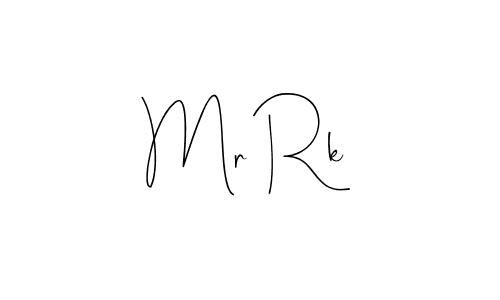 Make a beautiful signature design for name Mr Rk. Use this online signature maker to create a handwritten signature for free. Mr Rk signature style 4 images and pictures png
