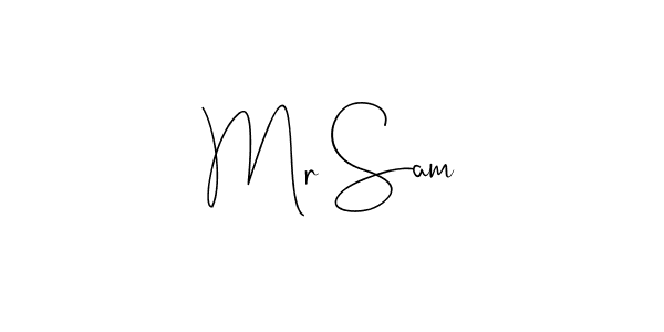 Check out images of Autograph of Mr Sam name. Actor Mr Sam Signature Style. Andilay-7BmLP is a professional sign style online. Mr Sam signature style 4 images and pictures png