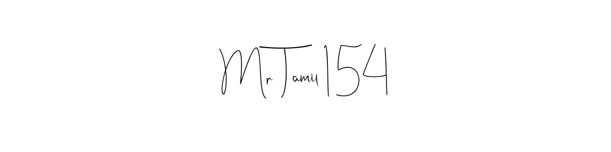 The best way (Andilay-7BmLP) to make a short signature is to pick only two or three words in your name. The name Mr Tamil 154 include a total of six letters. For converting this name. Mr Tamil 154 signature style 4 images and pictures png