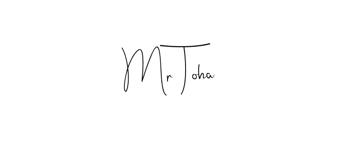 Check out images of Autograph of Mr Toha name. Actor Mr Toha Signature Style. Andilay-7BmLP is a professional sign style online. Mr Toha signature style 4 images and pictures png