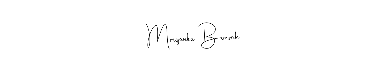 Once you've used our free online signature maker to create your best signature Andilay-7BmLP style, it's time to enjoy all of the benefits that Mriganka Boruah name signing documents. Mriganka Boruah signature style 4 images and pictures png