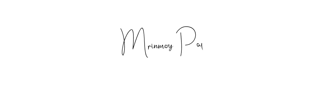 You should practise on your own different ways (Andilay-7BmLP) to write your name (Mrinmoy Pal) in signature. don't let someone else do it for you. Mrinmoy Pal signature style 4 images and pictures png