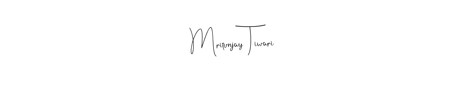 It looks lik you need a new signature style for name Mritunjay Tiwari. Design unique handwritten (Andilay-7BmLP) signature with our free signature maker in just a few clicks. Mritunjay Tiwari signature style 4 images and pictures png