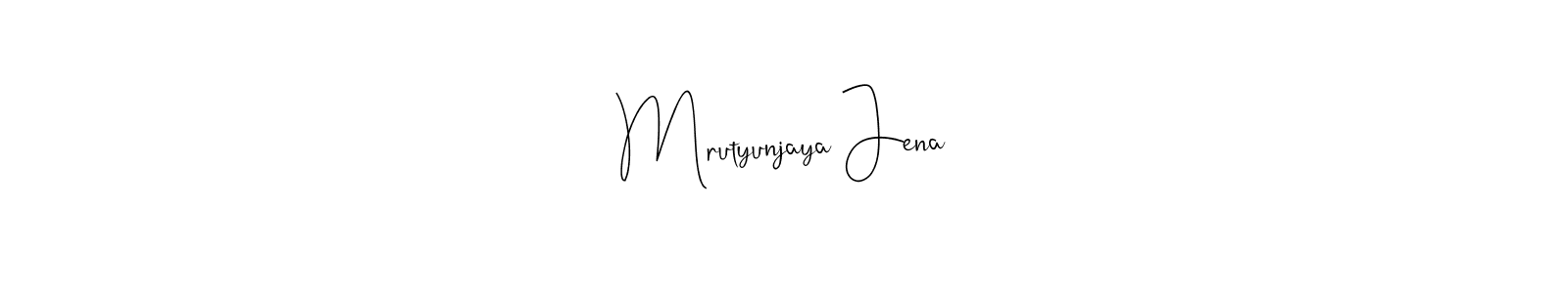 Design your own signature with our free online signature maker. With this signature software, you can create a handwritten (Andilay-7BmLP) signature for name Mrutyunjaya Jena. Mrutyunjaya Jena signature style 4 images and pictures png