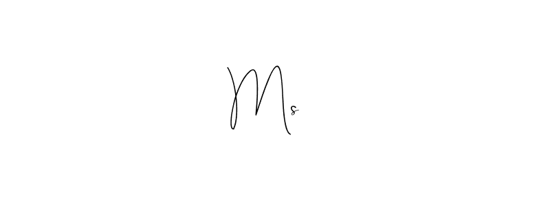 Also we have Ms♥️ name is the best signature style. Create professional handwritten signature collection using Andilay-7BmLP autograph style. Ms♥️ signature style 4 images and pictures png