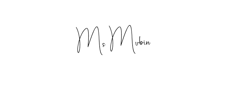 This is the best signature style for the Ms Mubin name. Also you like these signature font (Andilay-7BmLP). Mix name signature. Ms Mubin signature style 4 images and pictures png