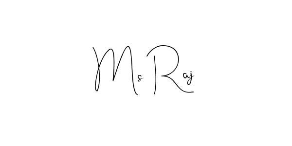 Similarly Andilay-7BmLP is the best handwritten signature design. Signature creator online .You can use it as an online autograph creator for name Ms Raj. Ms Raj signature style 4 images and pictures png