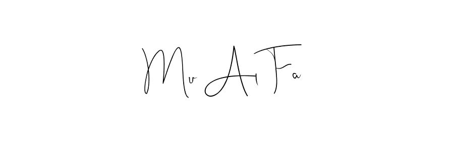 You can use this online signature creator to create a handwritten signature for the name Mu Al Fa . This is the best online autograph maker. Mu Al Fa  signature style 4 images and pictures png