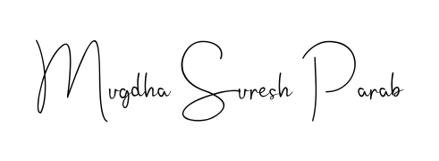 You should practise on your own different ways (Andilay-7BmLP) to write your name (Mugdha Suresh Parab) in signature. Don't let someone else do it for you. Mugdha Suresh Parab signature style 4 images and pictures png
